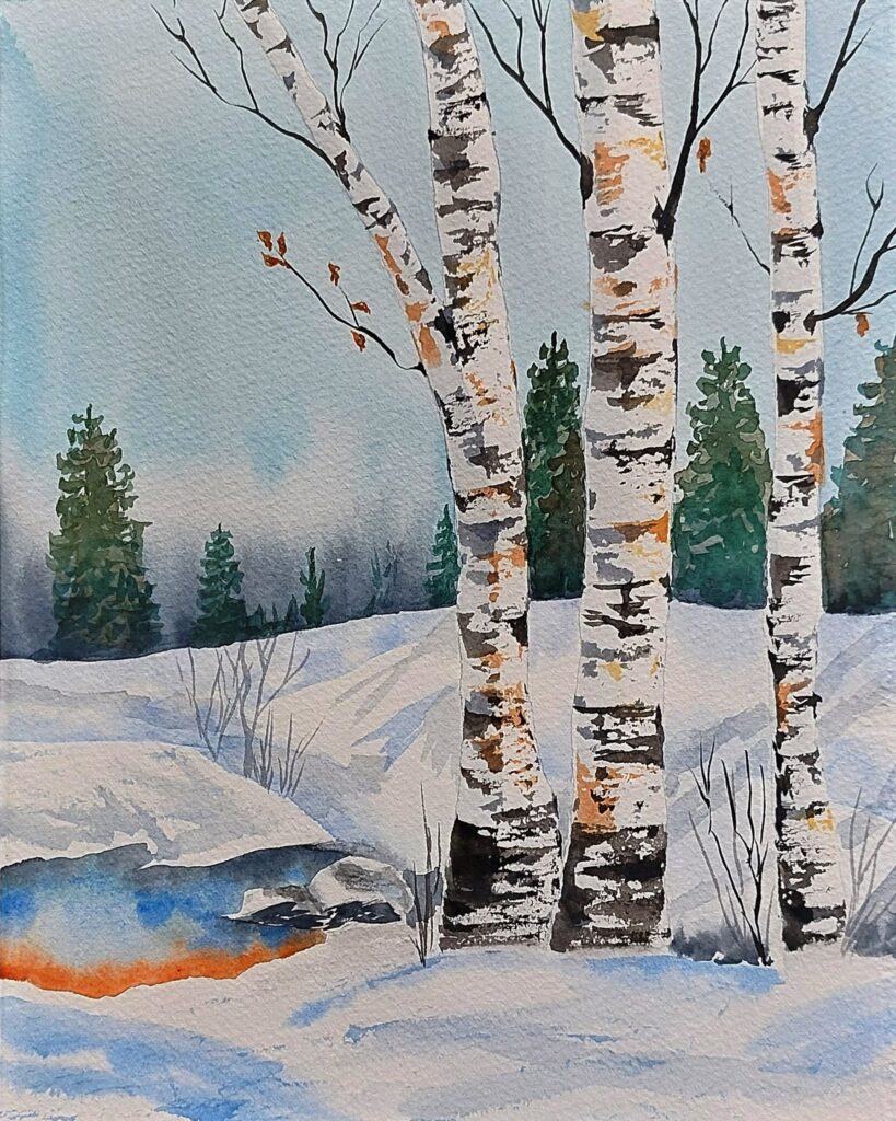 Feb. 13th Watercolour Class